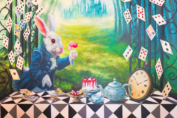 Alice in wonderland enchanted fairy shutterstock 305499740